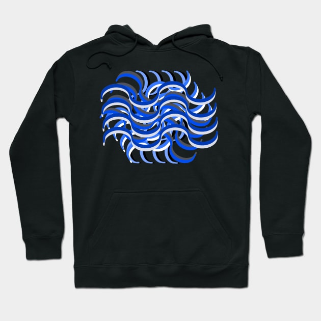 Water flow by Orchidinkle 8 Hoodie by Orchid's Art
